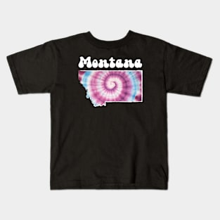 Montana Tie Dye Kids T-Shirt